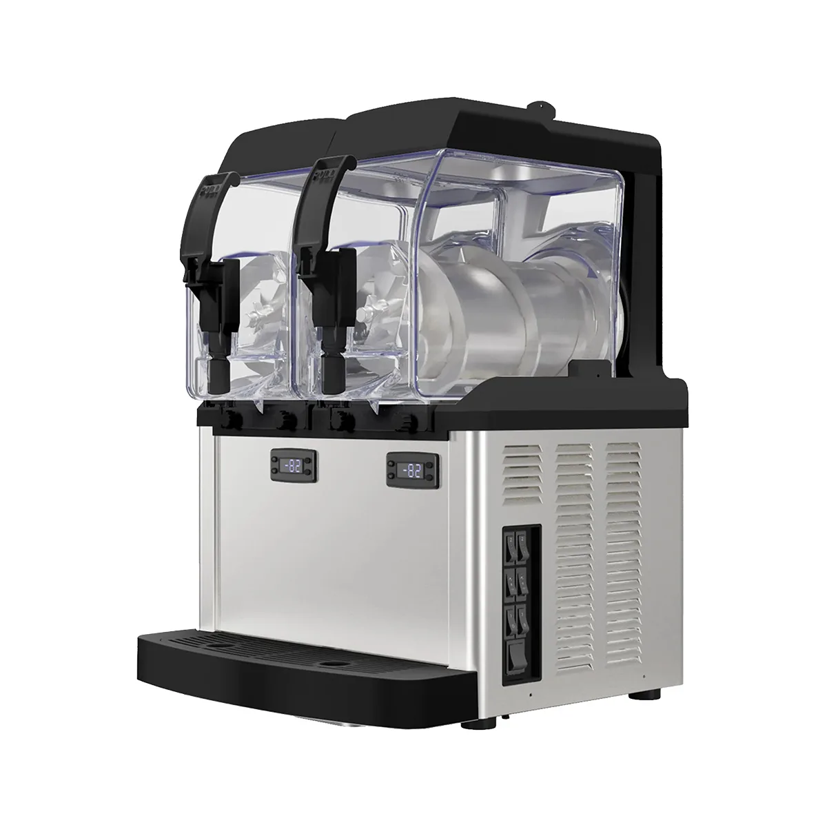 Crathco® Sp 2 Bowl Type Frozen Granita & Cold Cream Dispenser w/1.3 gal - 700W/115V - Double