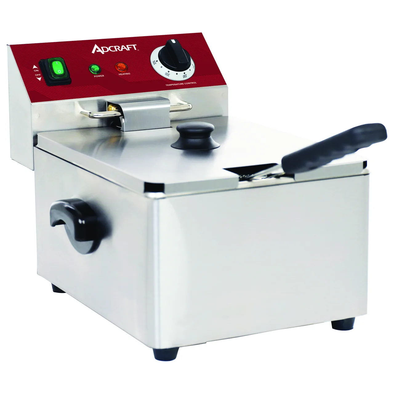 Adcraft DF6LS Adcraft Electric Deep Fryer, Countertop, 16" X 12" X 11"