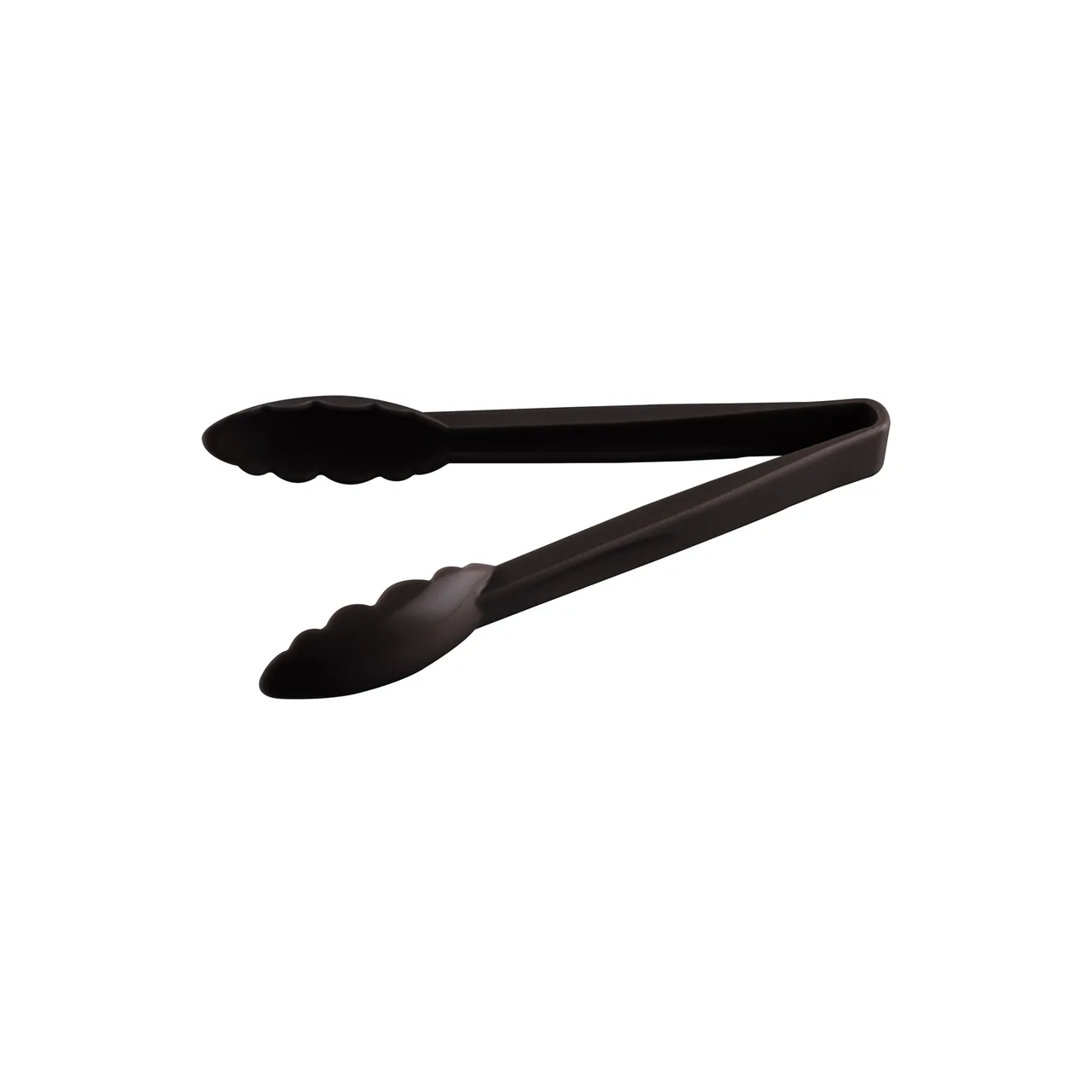 CAC China UTKU-9BK Utility Tongs, 9" Length, Plastic Construction, Black Finish