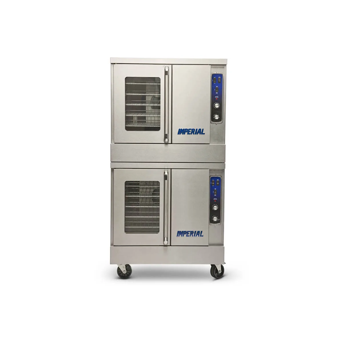 Imperial PCVDG-2 Double Deck Deep Size Gas Convection Oven with Manual Controls
