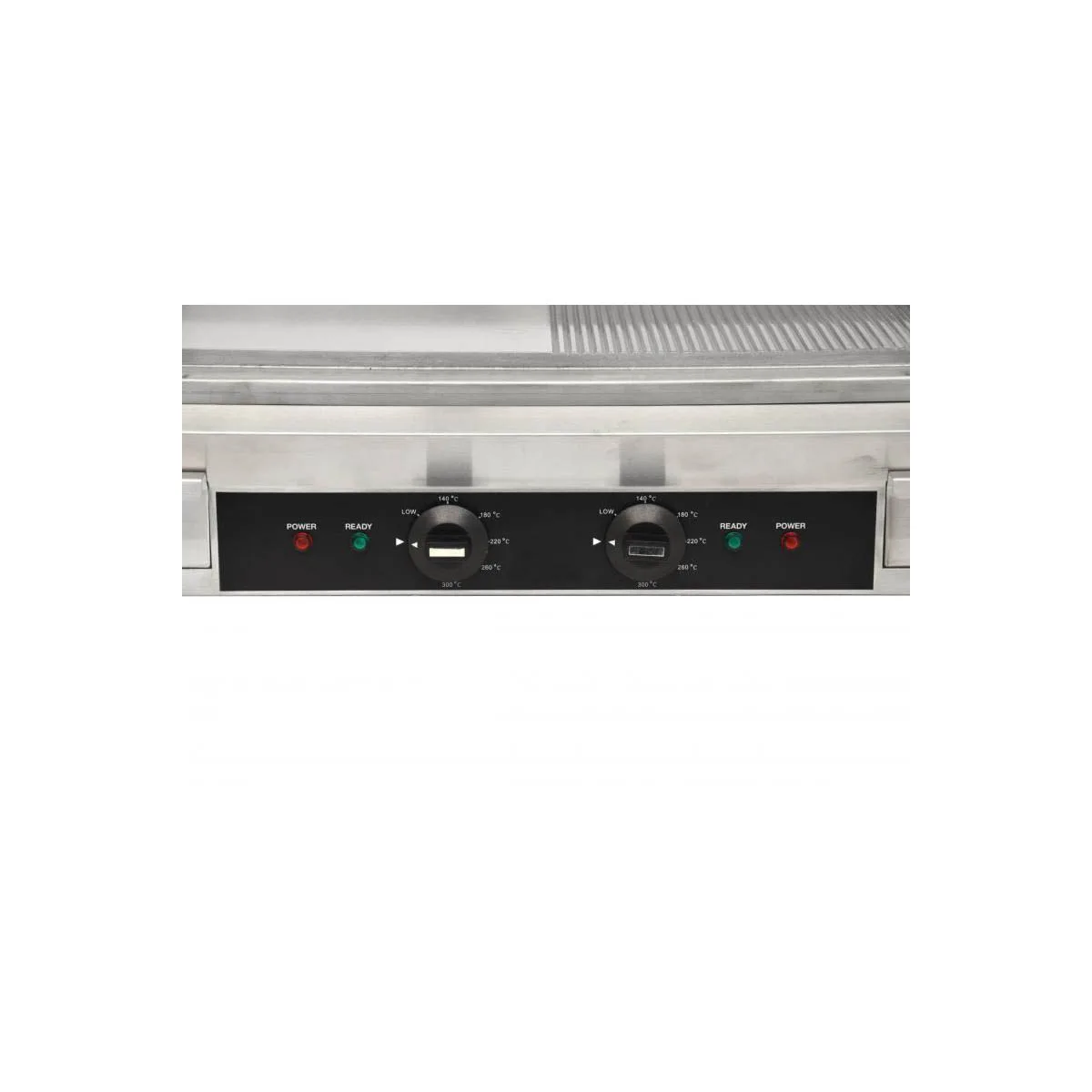 Omcan USA 41373 24" Countertop Electric Griddle with 24" x 16" Surface, Thermostatic Controls, 220v/1ph