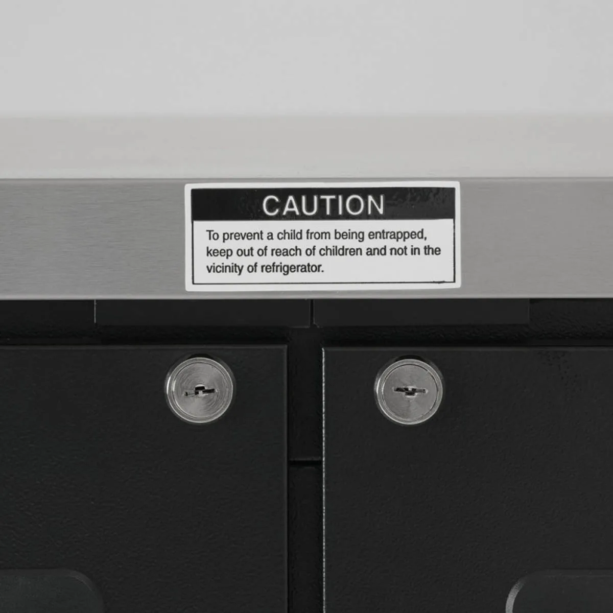 Turbo Air TBB-24-48SBD-N6 49" Two Section Back Bar Cooler with Solid Door, 12.2 cu. ft.
