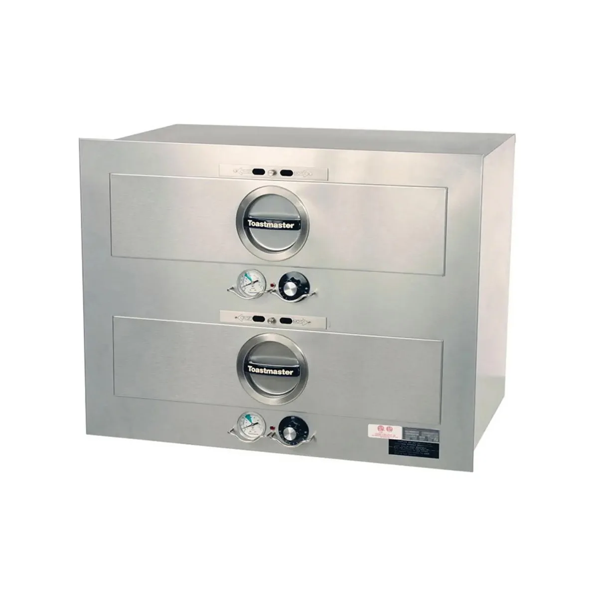 Toastmaster 3B80AT72 Food Warming Drawer Unit, Built-In, (2) Drawers