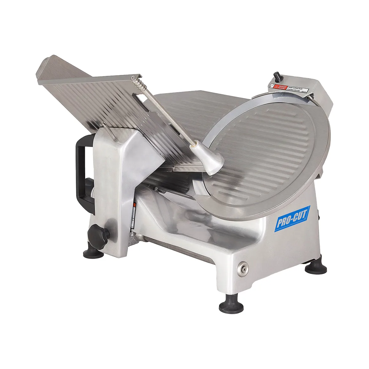 Pro-Cut KDS-12 Meat Slicer – 12” Chromium Steel Blade, 11/16” Slice, Belt-Driven, 1/3 HP, 250W, Stainless Steel