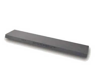 Omcan USA 10974 JM6 Sharpening Stone, Medium Grit Crystolon For Knife Sharpening, 6" X 4"