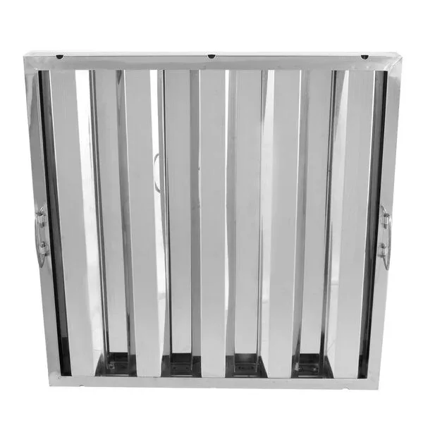 Omcan USA 34838 Stainless Steel Range Hood Filter, 20" H x 20" W x 2" Thick, Construction, Kitchen Exhaust