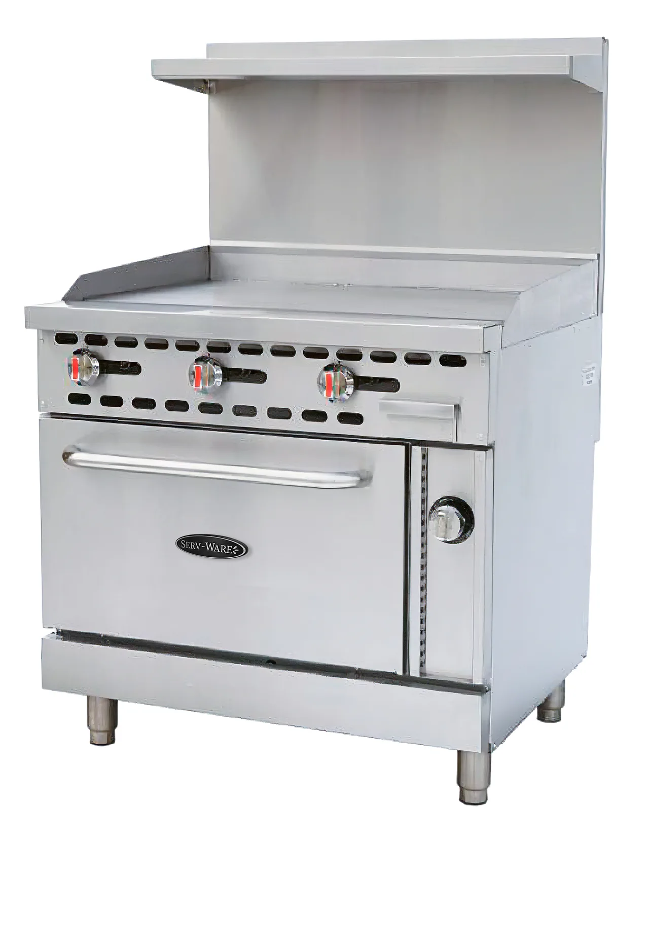 Serv-Ware SWGO-36 Floor Model Gas Griddle