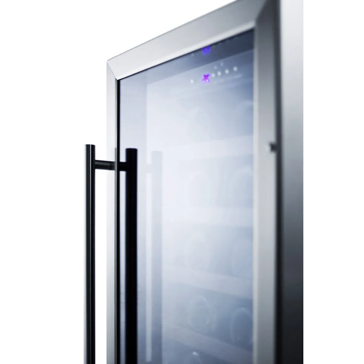 Summit SWC1840BADA 18" Glass Door Wine Refrigerator, Single Temperature, 34 Bottles