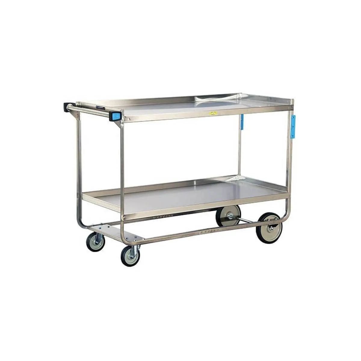 Lakeside 758 54" 2 Shelf Utility Cart w/ Shelf Size 21" x 49" - 54 5/8" x 22 3/8" x 37"