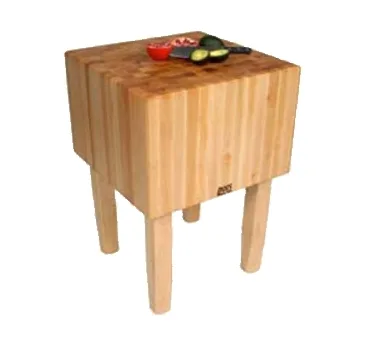 John Boos AA05 Professional Butcher Block, 35"W X 30"D X 34"H Overall Size