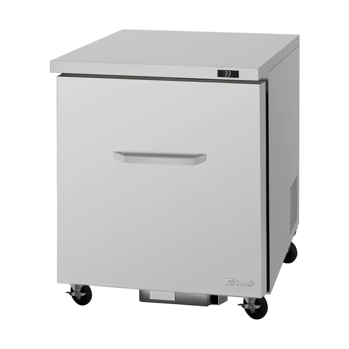 Turbo Air PUR-28-D1-N 28" 1-Drawer Undercounter Refrigerator, Stainless Steel, Front Breathing, 6.8 cu ft