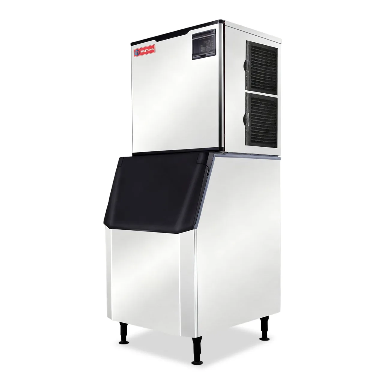 Westlake SK-1029 Ice Maker with Bin, 29" Black, 1000 lb/24h, 440 lb, 2150W 220V, ENERGY STAR