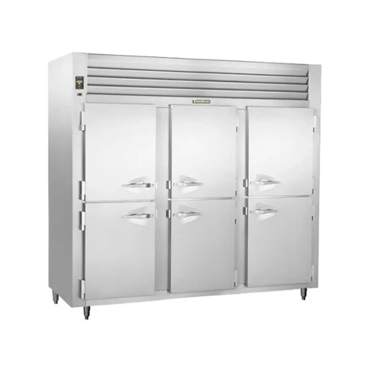 Traulsen ALT332N-HHS 76" 6-Half Solid Door 3-Section Reach-In Freezer, Remote, 69.5 cu. ft.