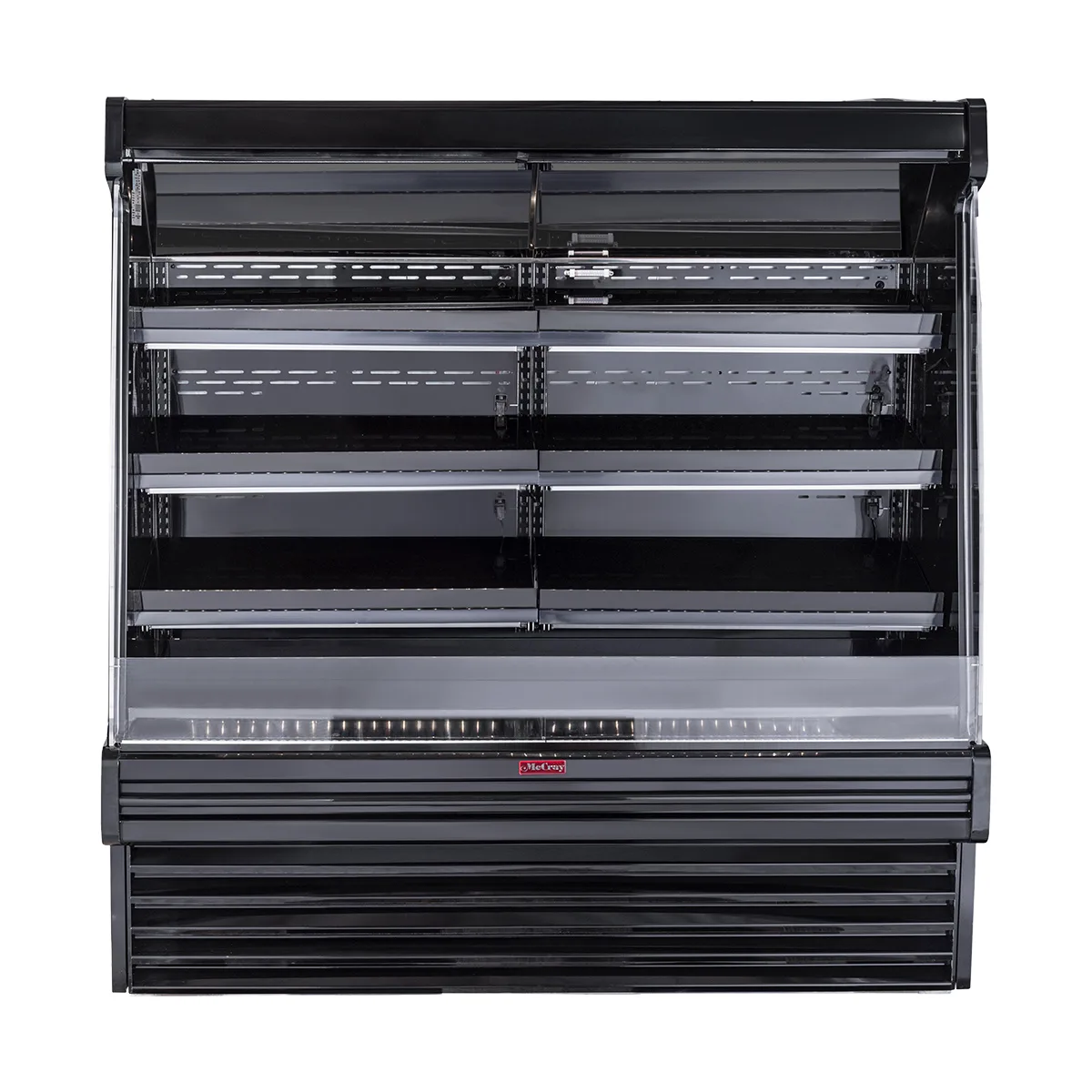 Howard-McCray SC-OP35E-4S-B-LED 51" Refrigerated Produce Display Case, Black