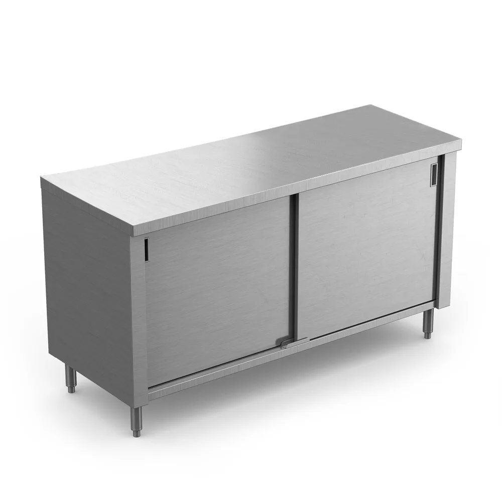 Winholt STCT-D2484 Enclosed Table, (4) Sliding Doors