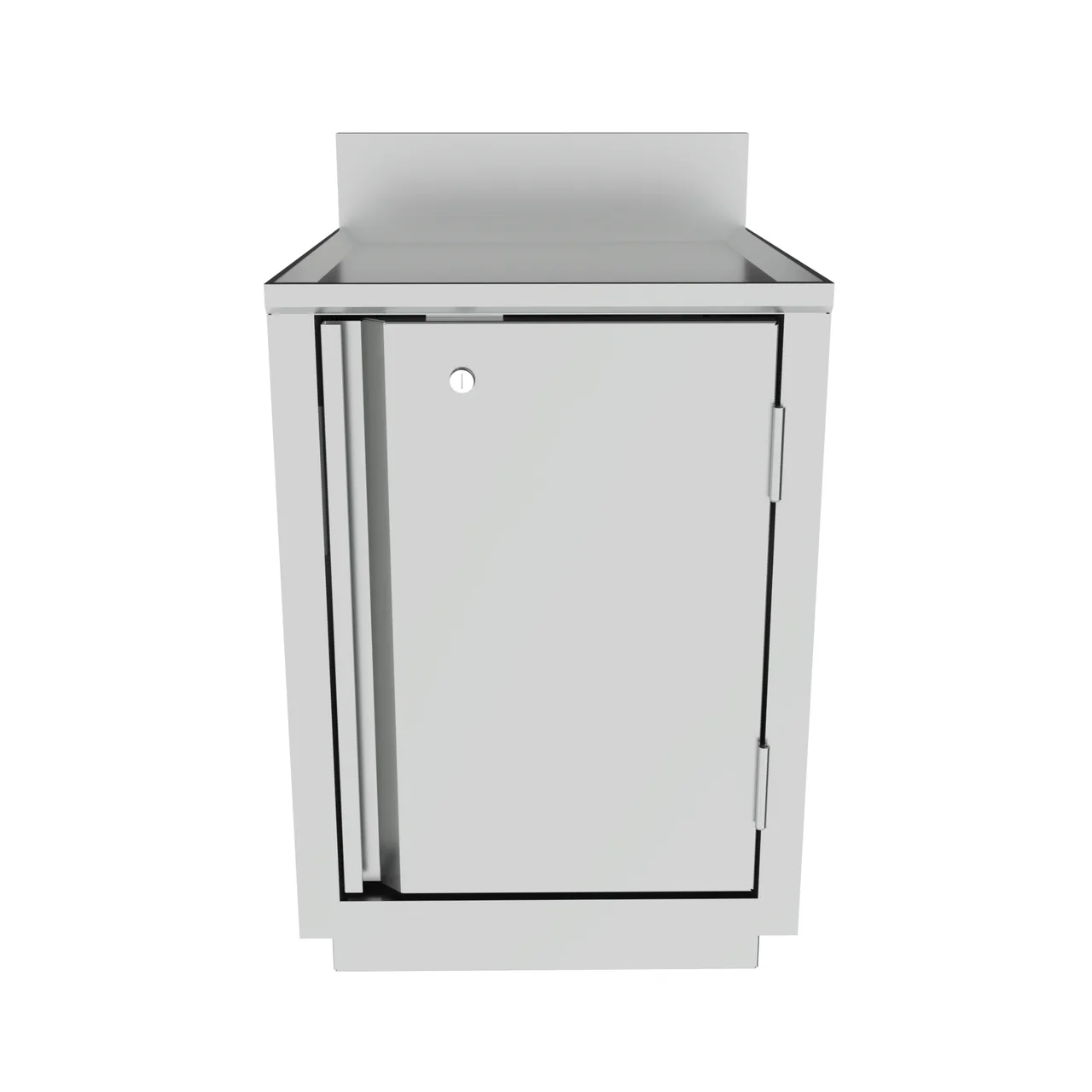 BK Resources UBC-B-21-W18HL Call Series Underbar Cabinet, Flat Top, 18"X21"