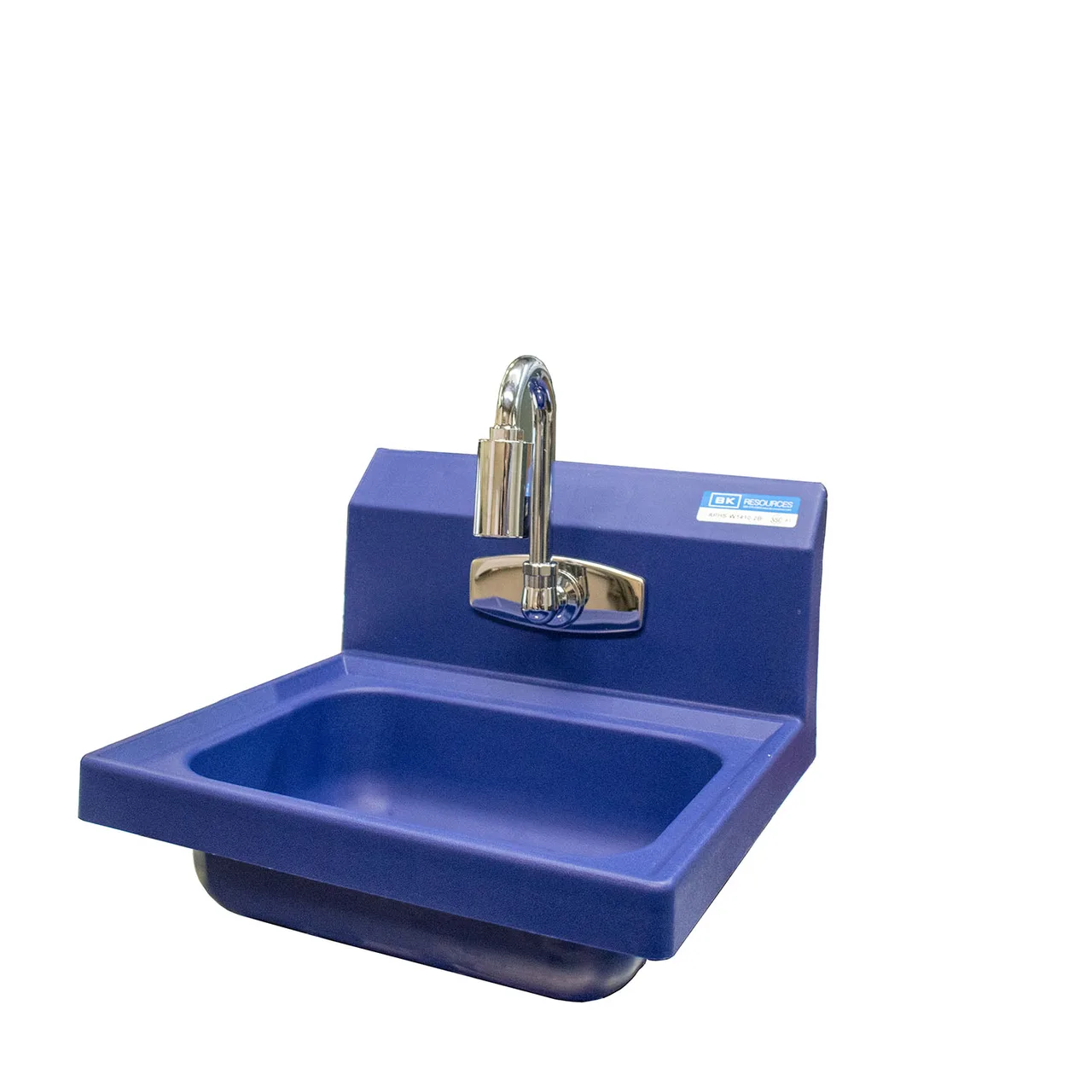 BK Resources APHS-W1410-1SFA 14" Drop-In Hand Sink without Faucet