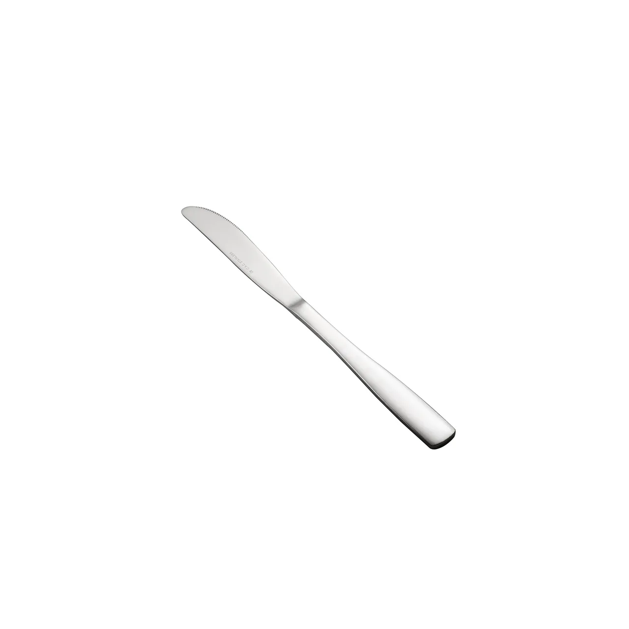 CAC China 3013-08 - Thames Dinner Knife, 8 3/8" Solid Handle, 18/0 Stainless Steel - 1 Dozen