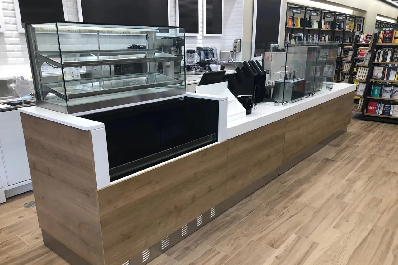 Structural Concepts CGSV4522 45" Impulse® Service/Self-Service Non-Refrigerated Display Case