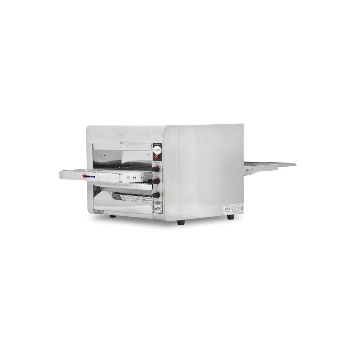 Omcan USA 11387 Single Deck Countertop Electric Conveyor Oven, 240V