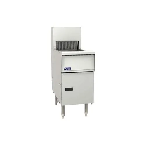 Pitco PCF-14 Floor Model Fryer Dump Station w/ 2 Sections, Grease Filter, Removable Tray
