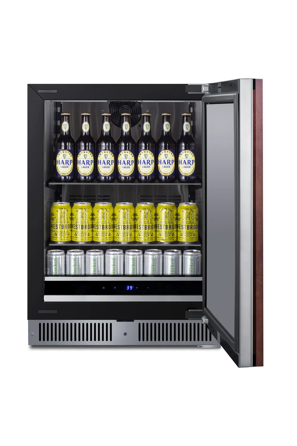 Summit SDHR2444PNR Reach-In Undercounter Refrigerator