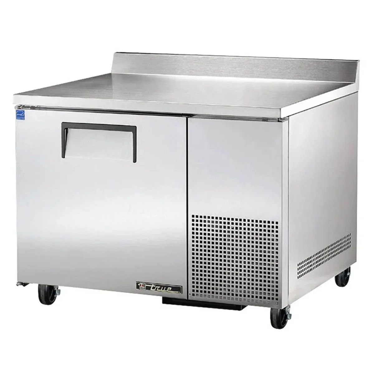 True TWT-44-HC 44" 1-Section Worktop Refrigerator w/ 1 Door, Side Mount Front Breather