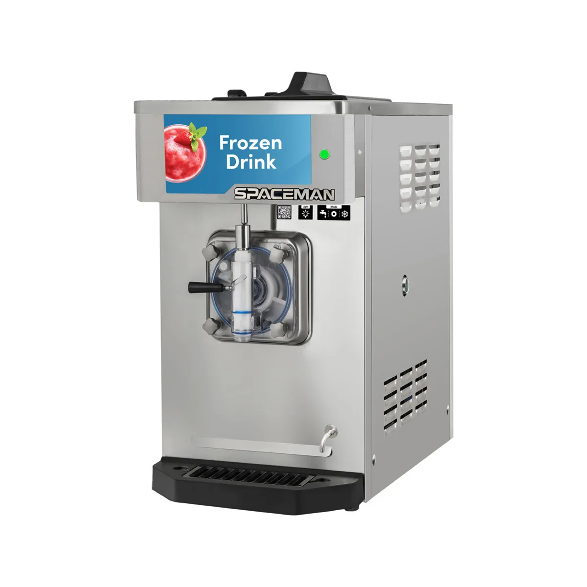 Spaceman 6450-C Cylinder Type Frozen Beverage Machine, Remote w/12qt. Hopper, 1-1/4hp - Single
