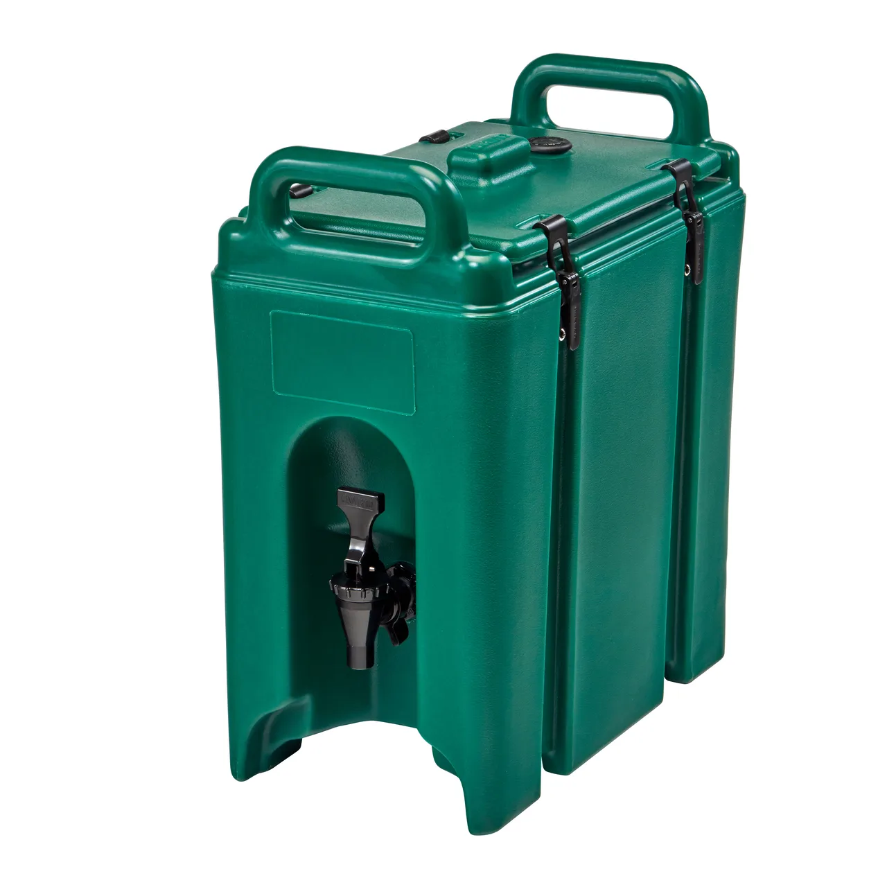 Cambro 250LCD519 Camtainer Carrier - 2.5‑Gal Insulated Plastic, 9"W x 16½"D x 18⅜"H, Green, NSF