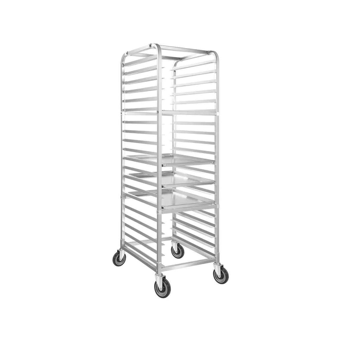 Atosa USA MPRA-20 20 Pan Stainless Steel End Load Reach-In Refrigerator Sheet Pan Rack - Full Size