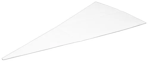 Omcan USA 48892 Pastry Bag, 14" Reusable Cotton Bag With Plastic Coating – Baking Use