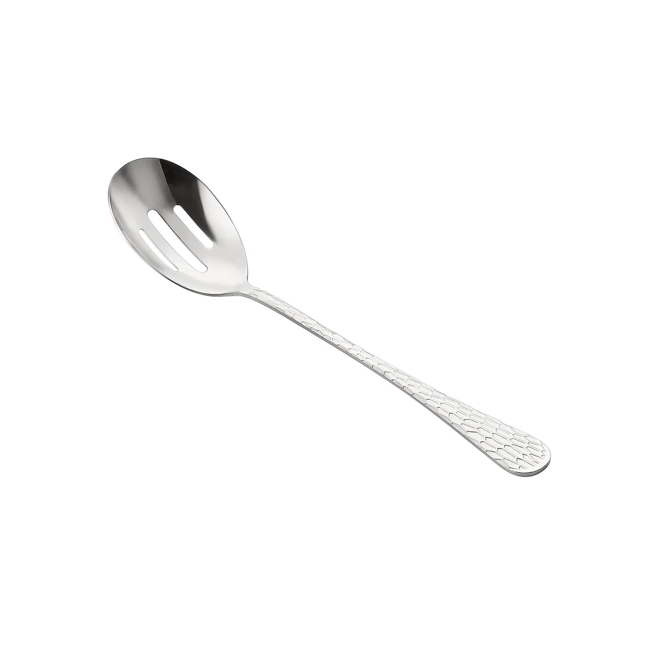 CAC China 8015-20 Slotted Serving Spoon, 11-1/2"L, 18/8 Stainless Steel - 1 Dozen