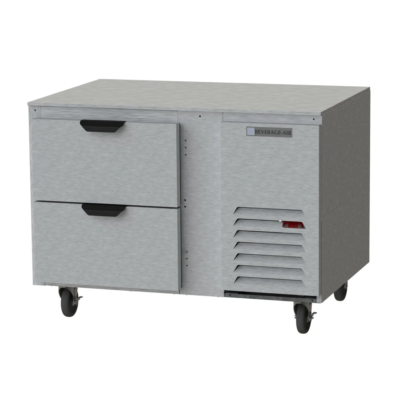 Beverage Air UCRD46AHC-2 46" One Section Undercounter Refrigerator w/ 2 Drawers, 11 cu. ft.