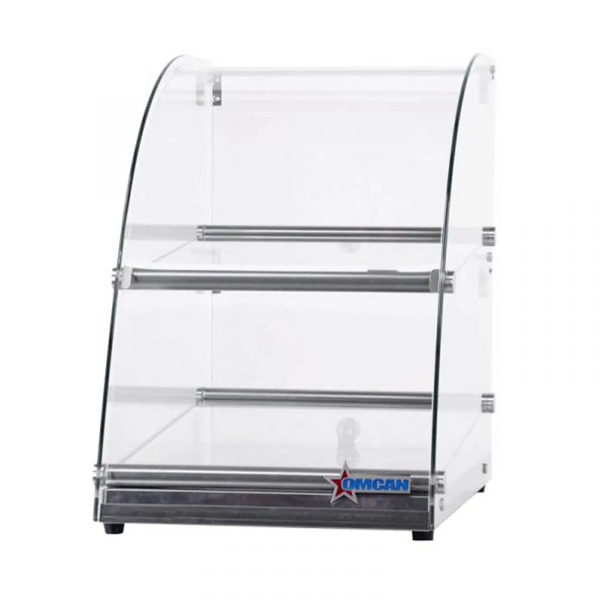Omcan USA 44374 (44374) Display Case, Countertop, Curved Front Glass