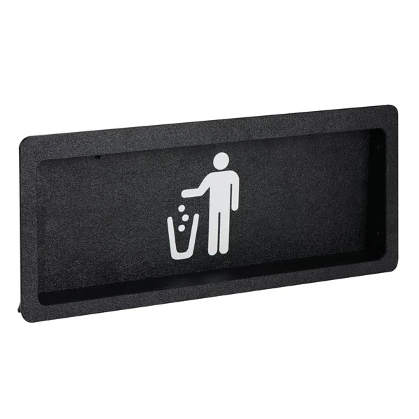 Dispense-Rite FMTD-3BT Trash Door, Built-In, 7-1/2"H X 17-5/8"W X 2-1/4"D
