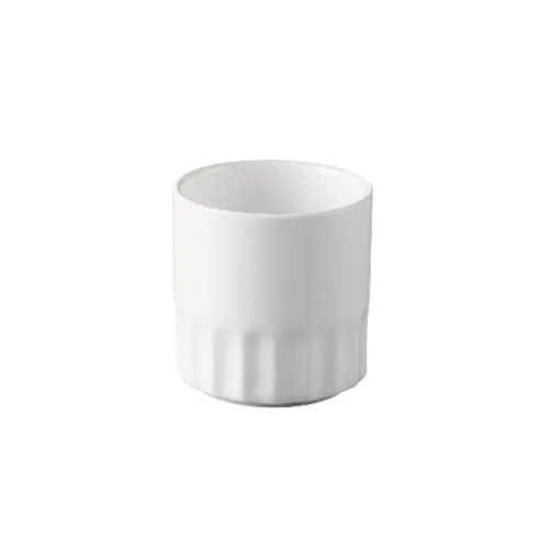 CAC China CN-C7 - 5 oz White Porcelain Tea Cup 2" Dia x 2-3/4" H Dishwasher Safe - 1 Dozen