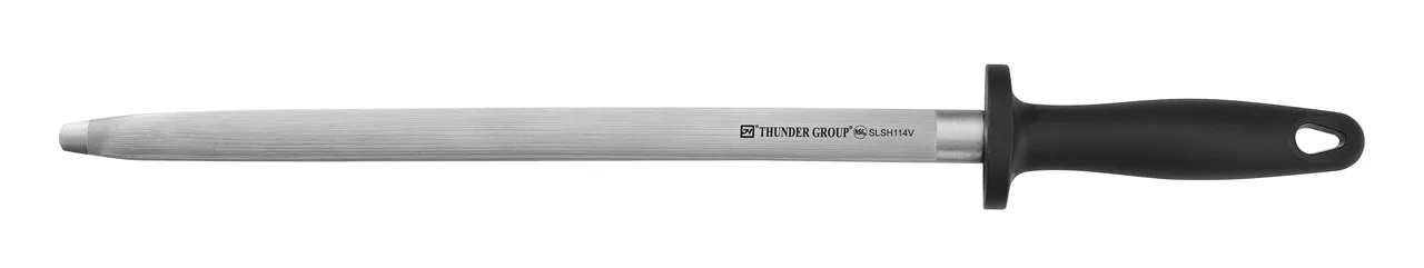 Thunder Group SLSH114V Premium Sharpening Steels, 14", 22Mm Width, Oval