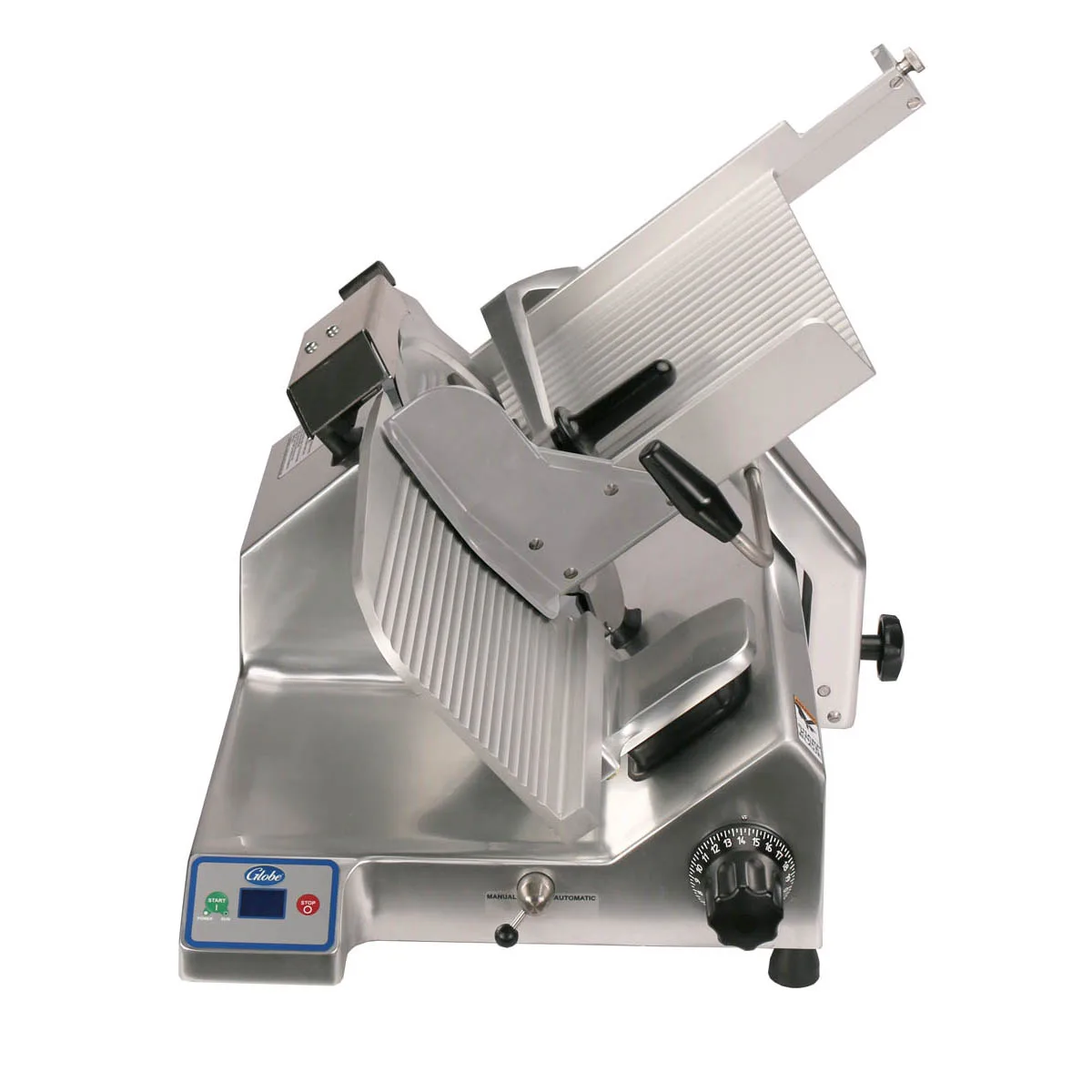 Globe S13A S-Series Premium 13" Heavy-Duty Automatic Meat Slicer, 1/2 HP
