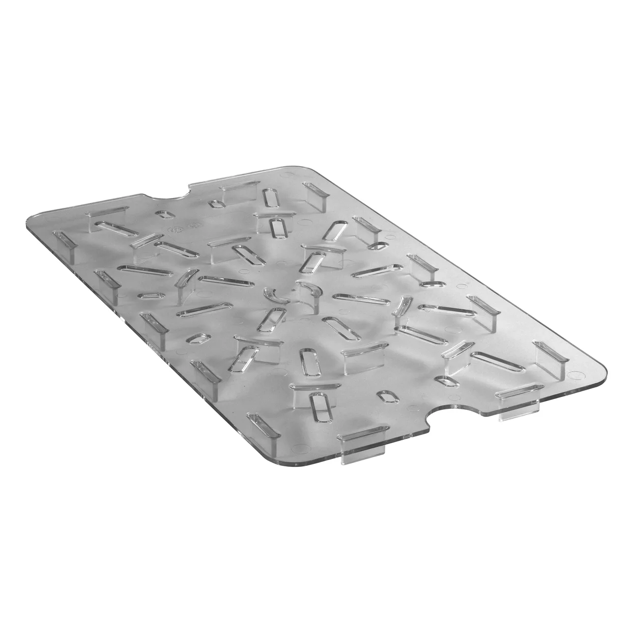 Cambro 1826DSCW135 Drain Shelf, Fits 18" x 26" Clear Polycarbonate Box, NSF