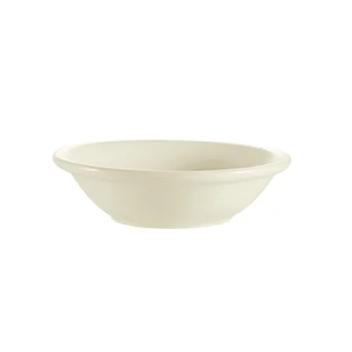CACChina REC-32 Rec Fruit Dish, 4-1/2" Dia., 1" H, 3-1/2 Oz., Round Stoneware White - Dozen