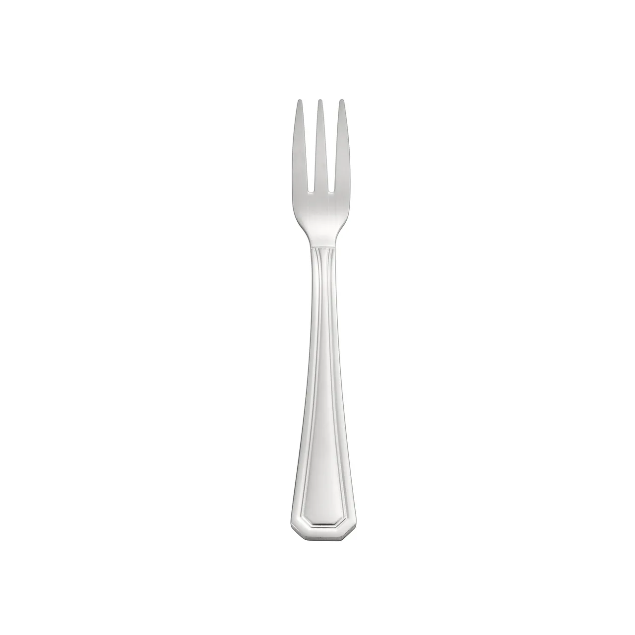 CAC China 8006-07 Lux Oyster Fork, 5"-5 5/8 Length, Extra Heavy, 18/8 Stainless Steel - 1 Dozen