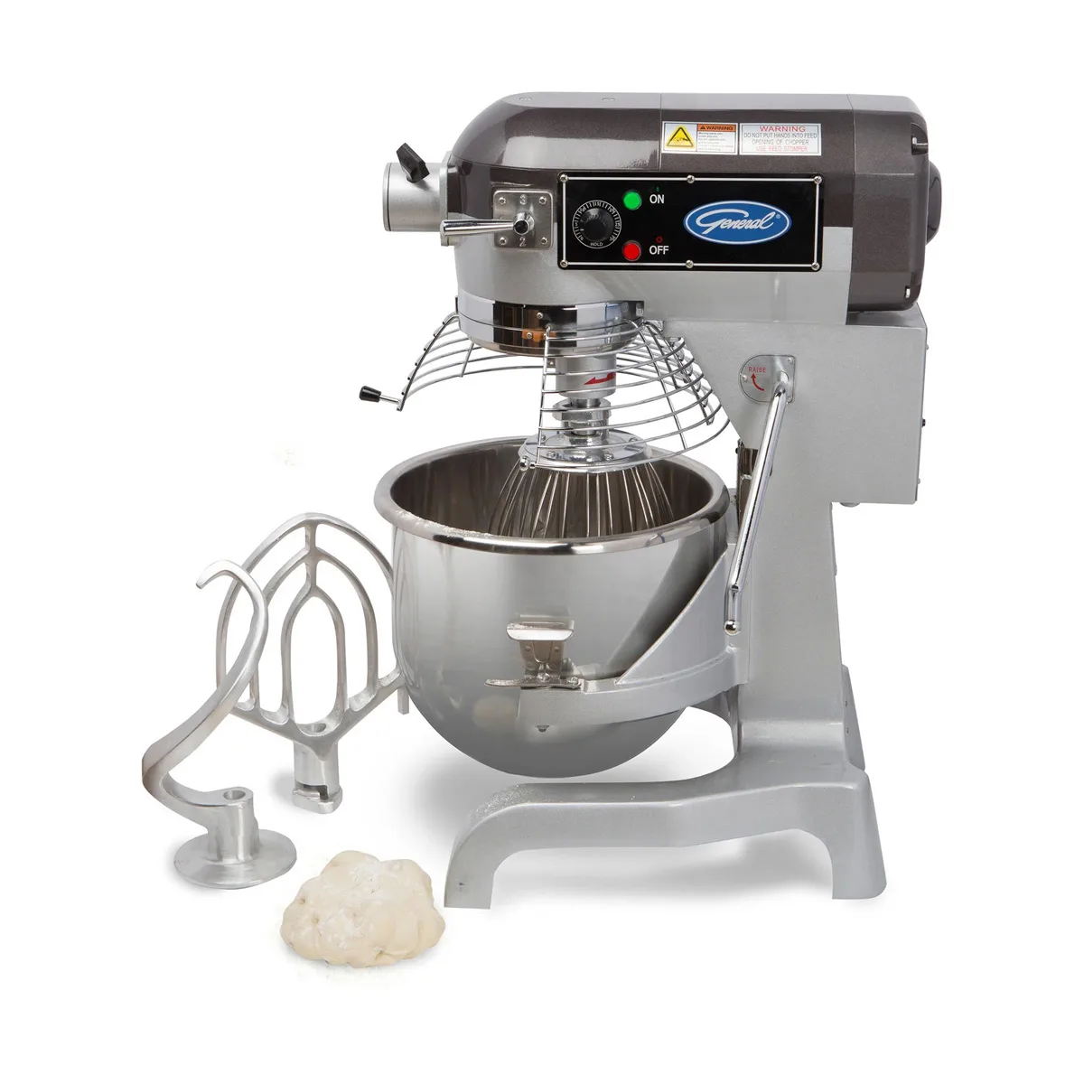 General GEM120 Countertop 20 qt  Commercial Planetary Mixer, 3-Speed
