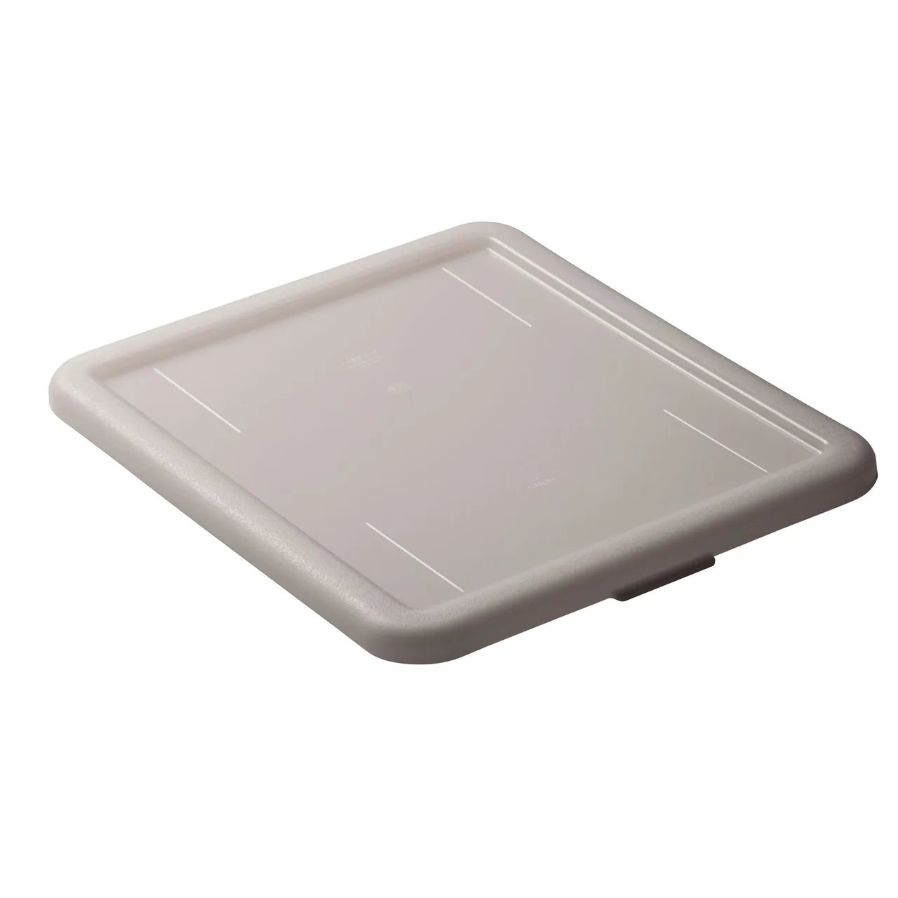 Cambro 911CPC148 Tray Lid - White Co‑Polymer Cover, 8‑15/16" x 10‑13/16" x 9/16"