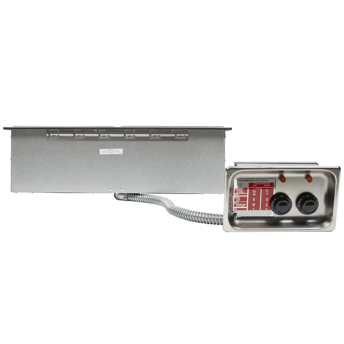 APW Wyott HFW-2S Hot Food Well Unit, Drop-In, Electric, (2) 12" X 20" Wells