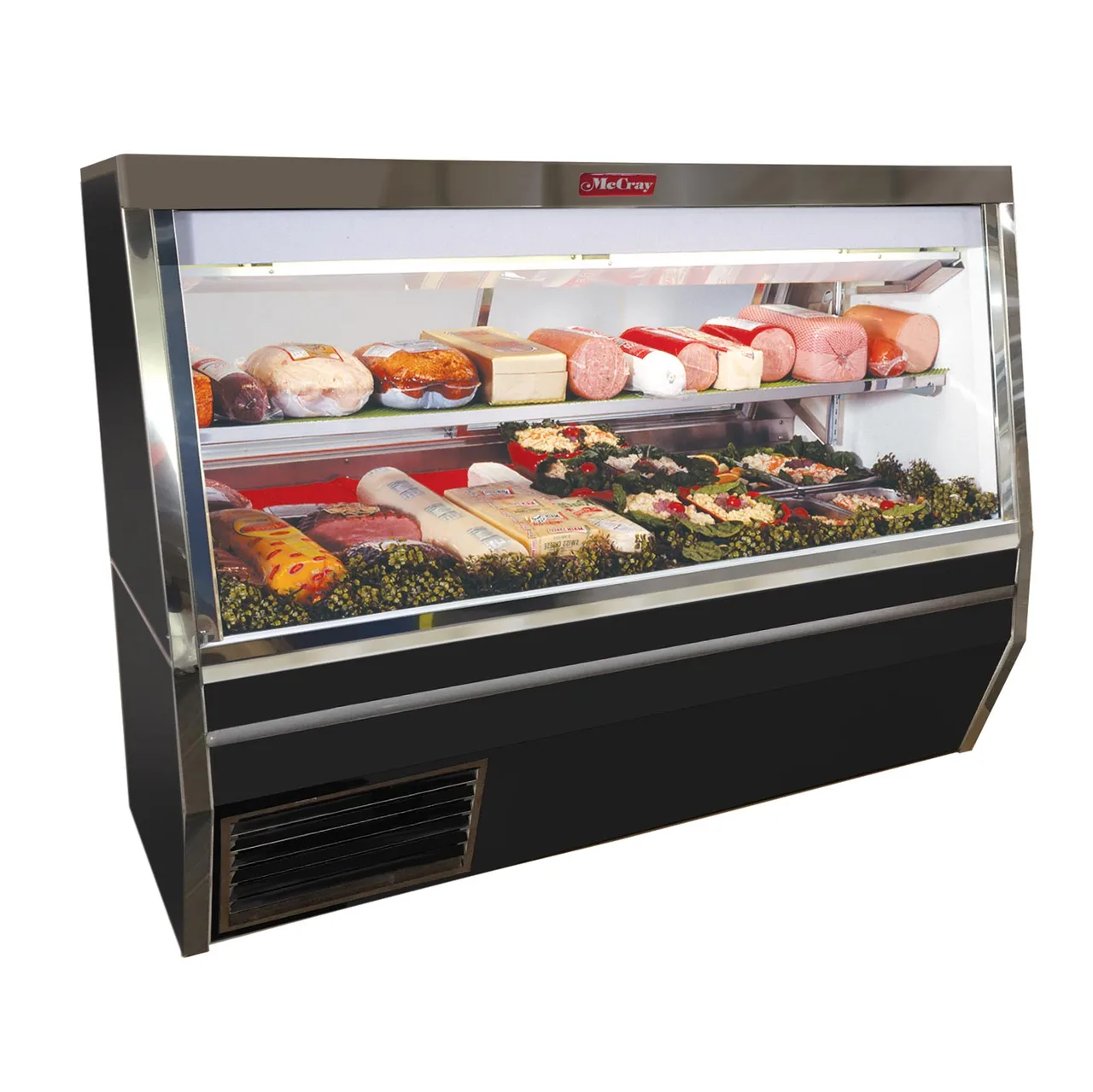 Howard-McCray SC-CDS34N-12-BE-LED 144" Flat Refrigerated Deli Display Case