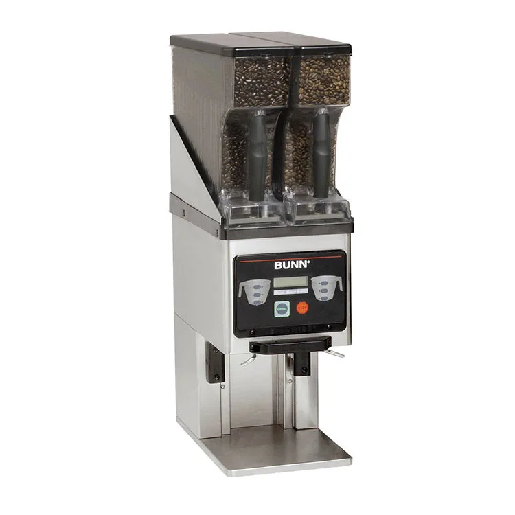 BUNN 35600.0020 MHG, Sst Multi-Hopper Grinder & Storage System - Dual 6 lbs Hoppers / 120V
