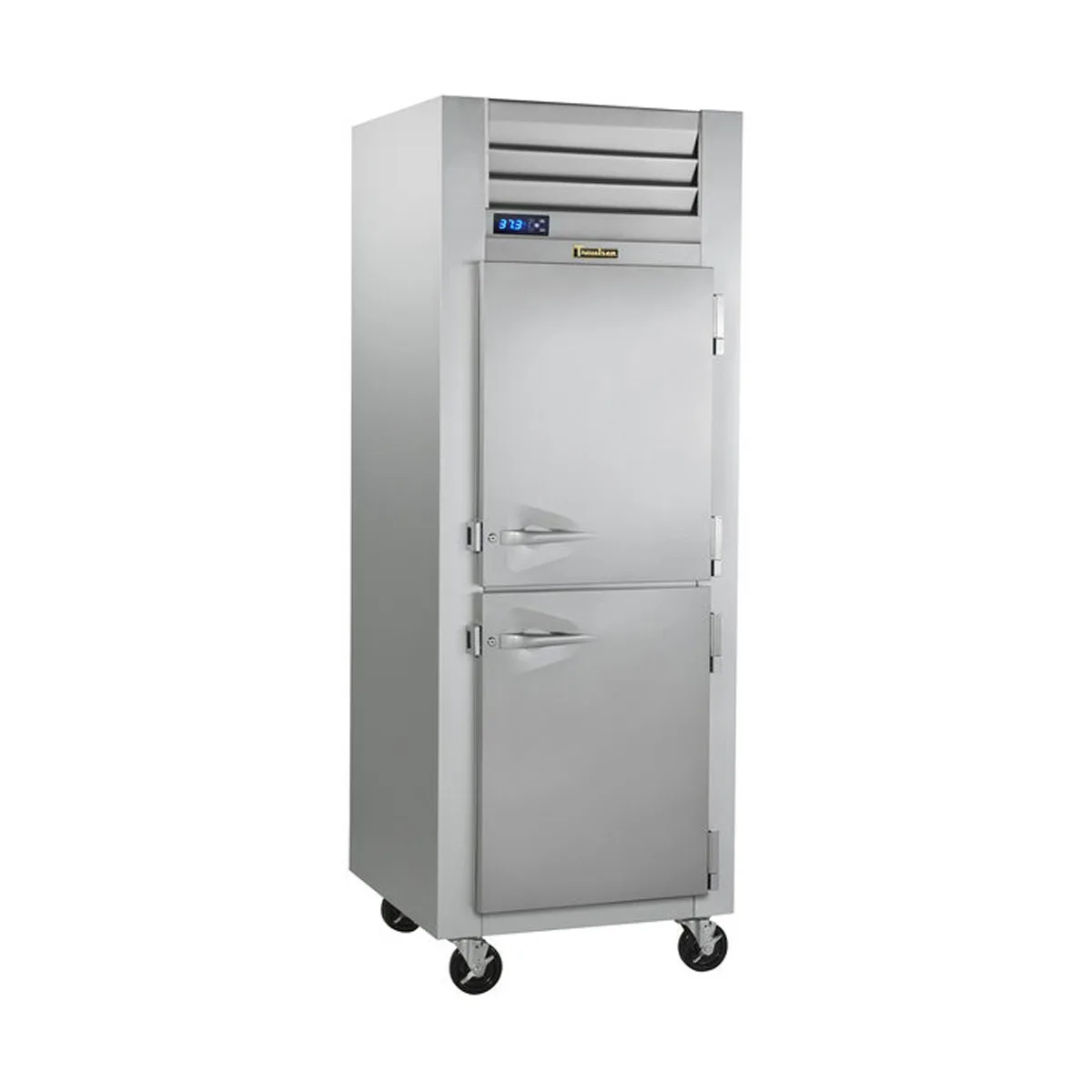 Traulsen RHT132N-HHS 26" 1-Section Reach-In Refrigerator w/ 2 Solid Half-Doors, Remote 21.13 cu. ft.
