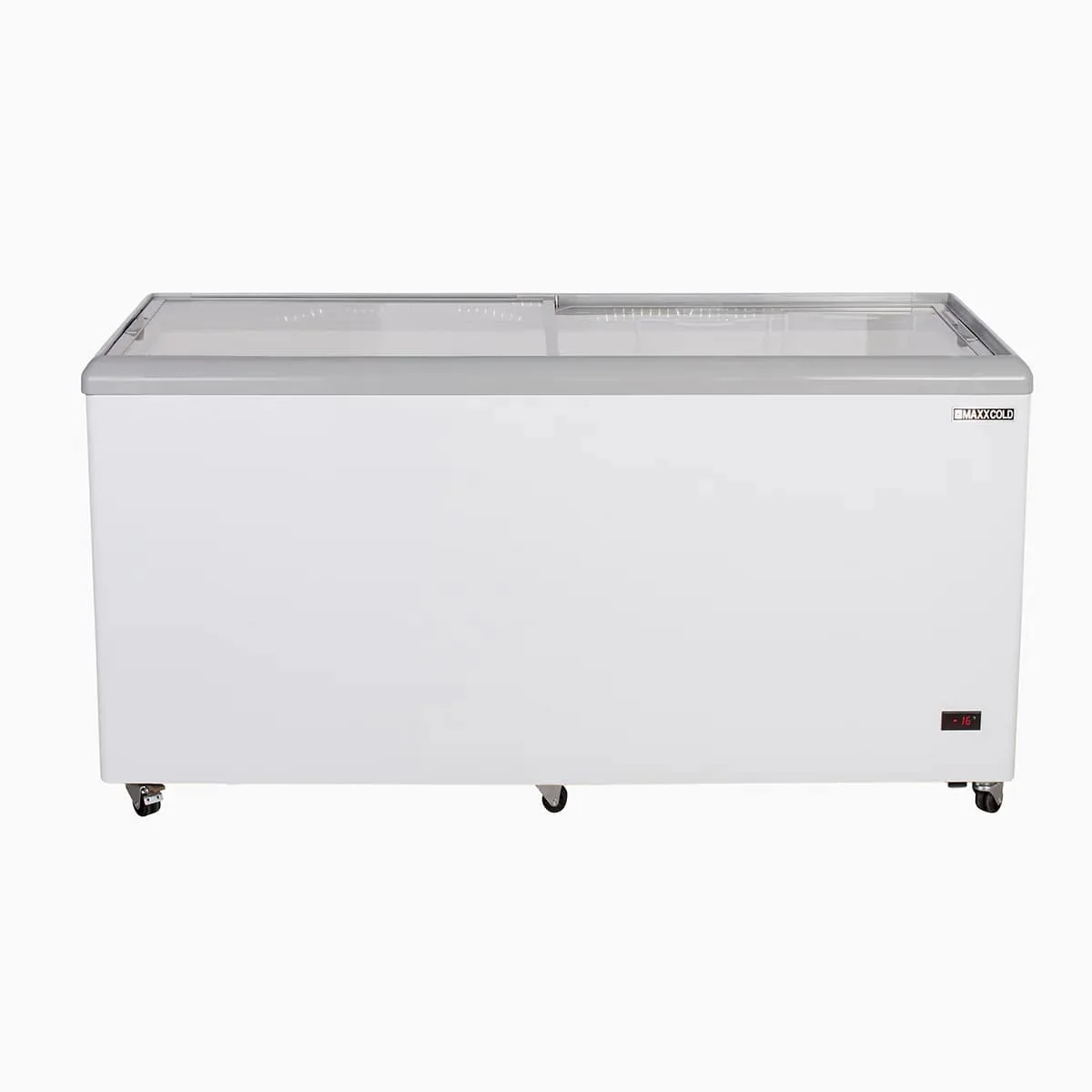 Maxx Cold MXF52F 52" Flat Lid Ice Cream Display Freezer, 14 cu. ft.