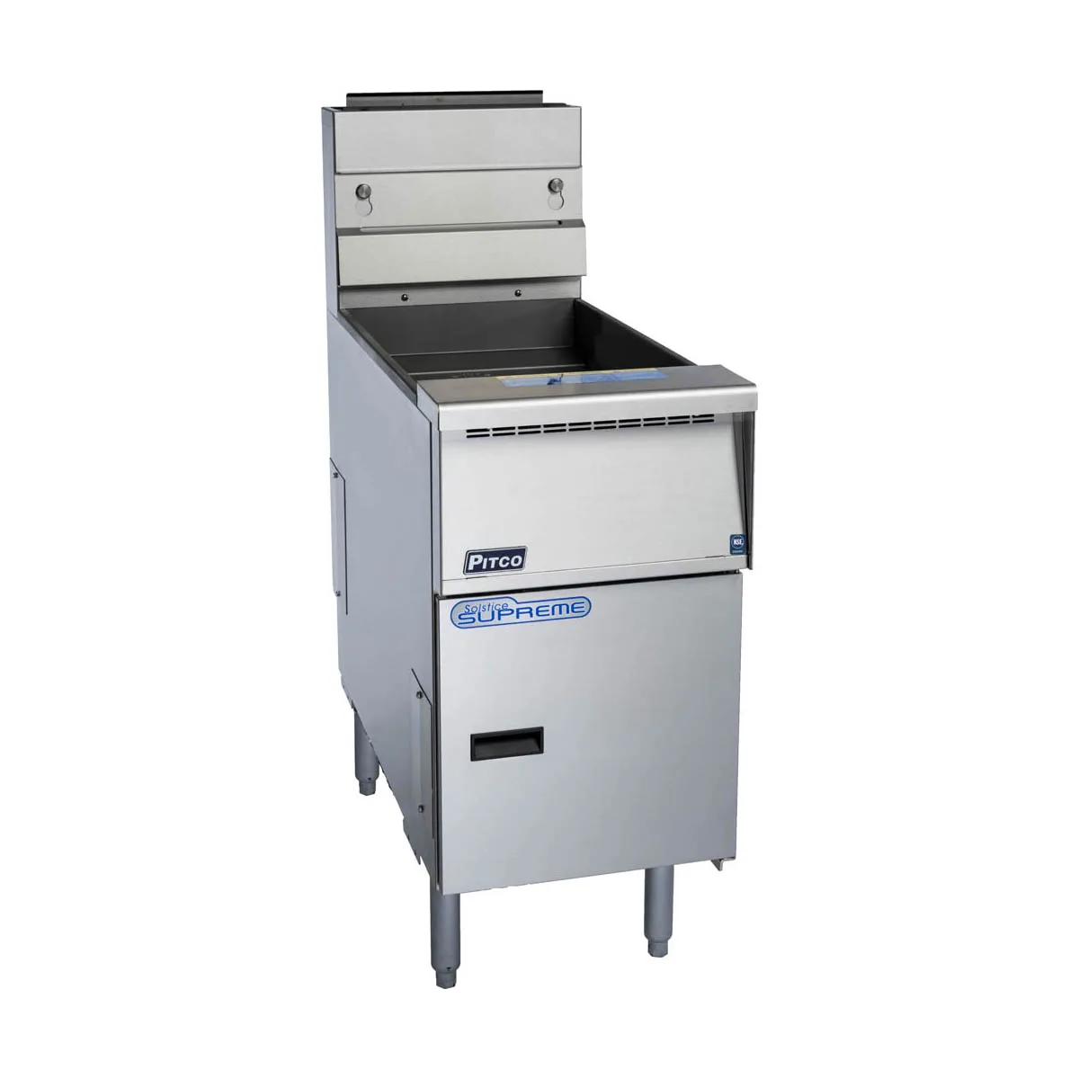 Pitco SSHBNB55 Fryer Dump Station w/ BNB Dump Station, Fryer Match Design, Top Drainer