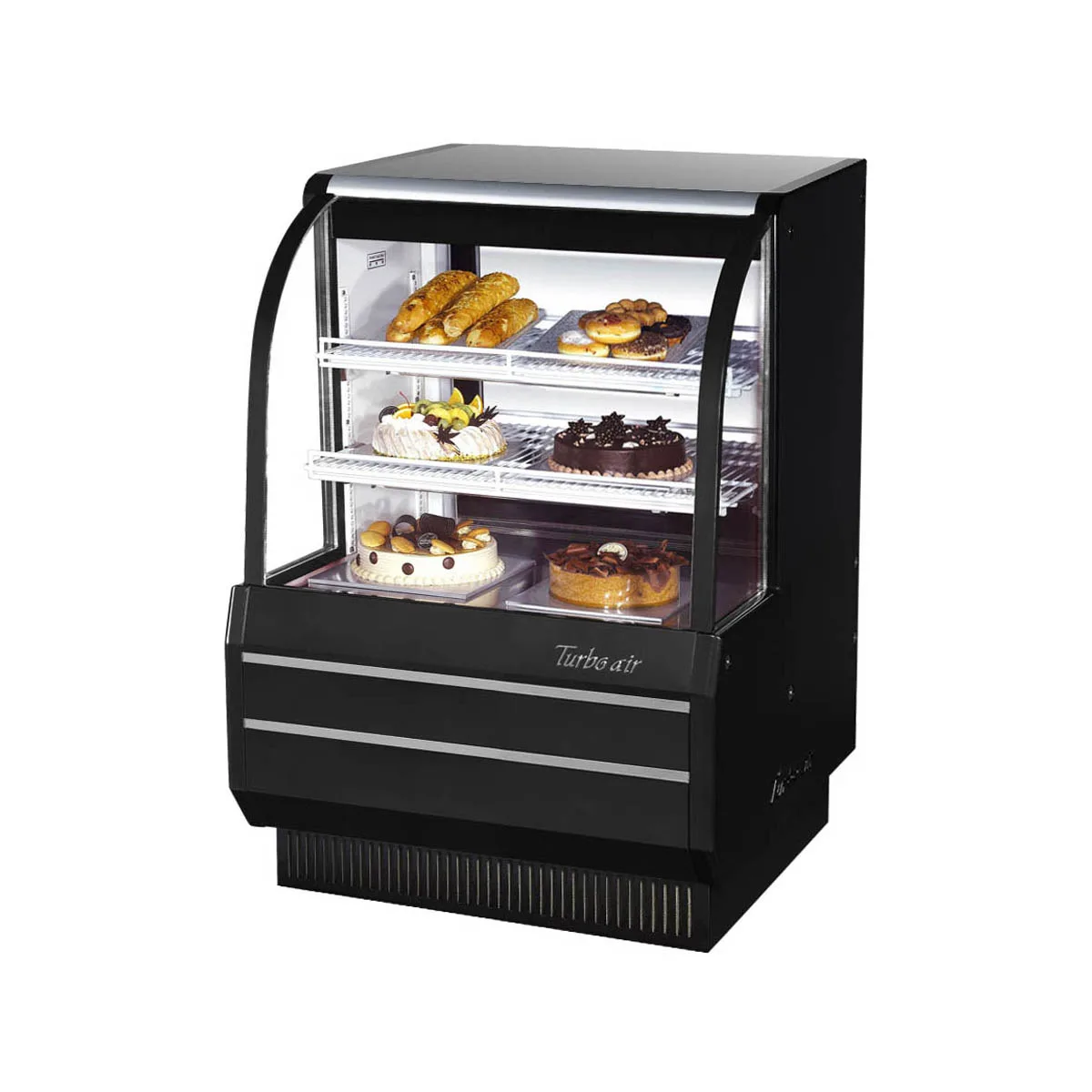 Turbo Air TCGB-36-W(B)-N 37" Refrigerated Bakery Display Case